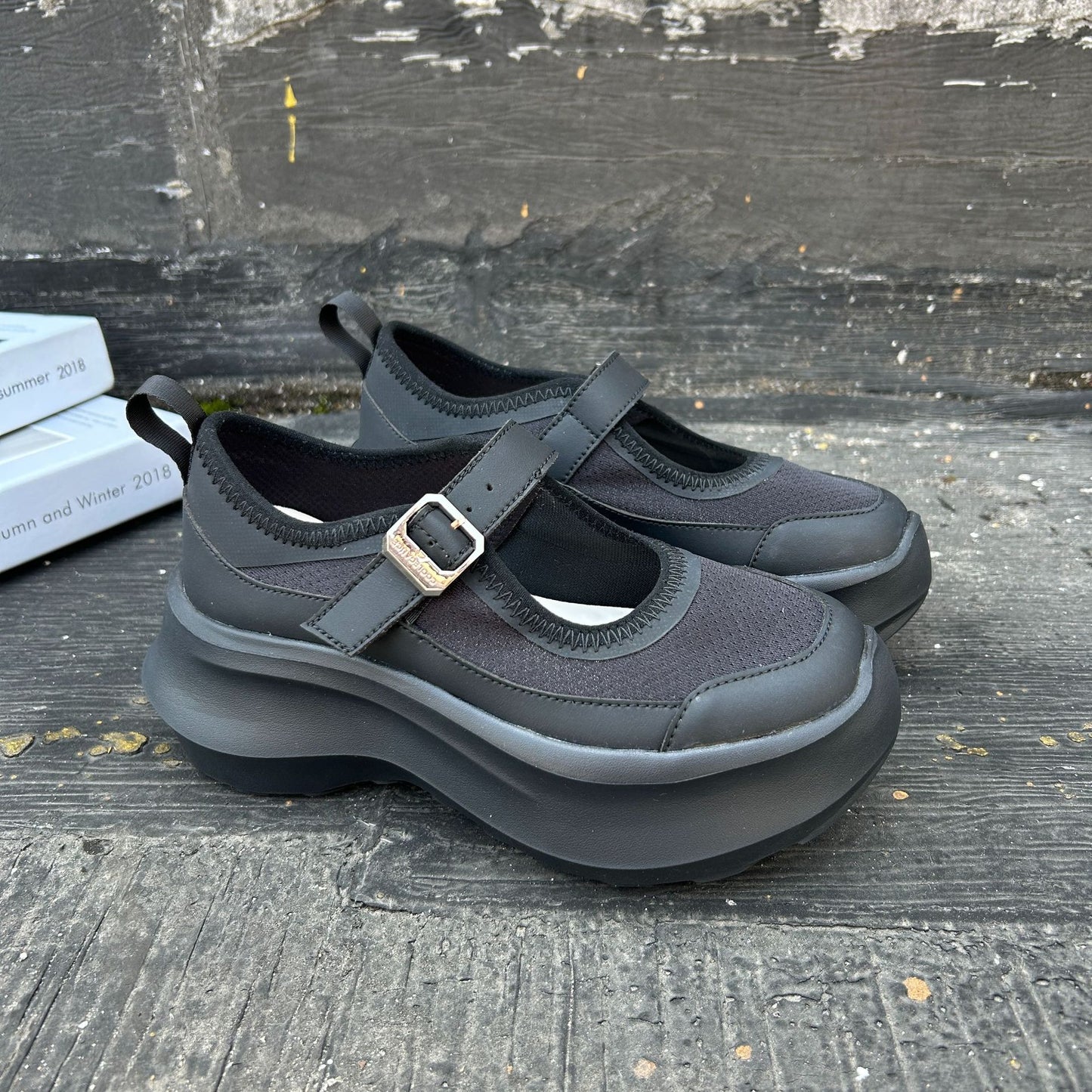 Women's Sa Joint Name Platform Heightened Easy Wear Lace Women's Sports Shoes