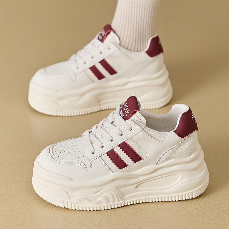 Women's Soft Bottom Not Tired Feet Thick Heightened Easy Women's Casual Shoes