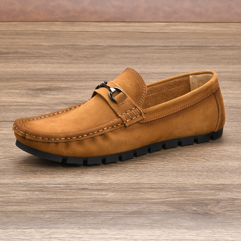 Men's Trendy Korean Small Soft Surface Lazy Men's Board Shoes