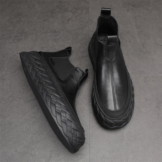 Men's Trendy Business Shirt Martin Slip-on Lofter Boots