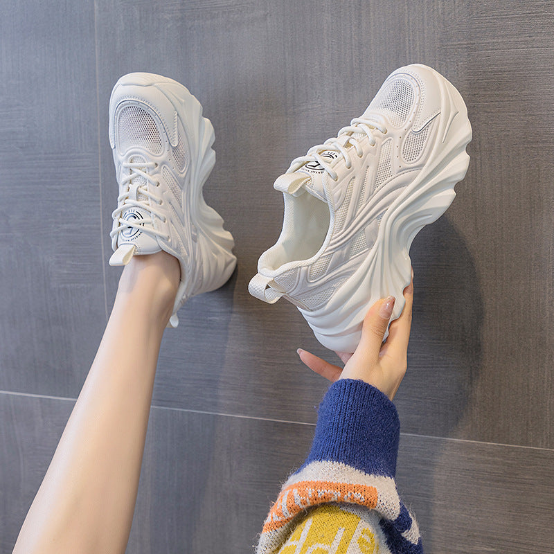 Women's Sports Authentic Clunky Spring Height Increasing Women's Shoes