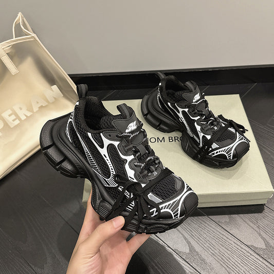 Women's & Men's Paris Dad Couple Vintage Fashion Jogging Women's Sports Shoes