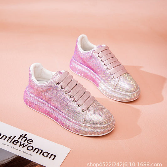 Women's Trendy Fashion Night Starry Sky Gradient Sneakers
