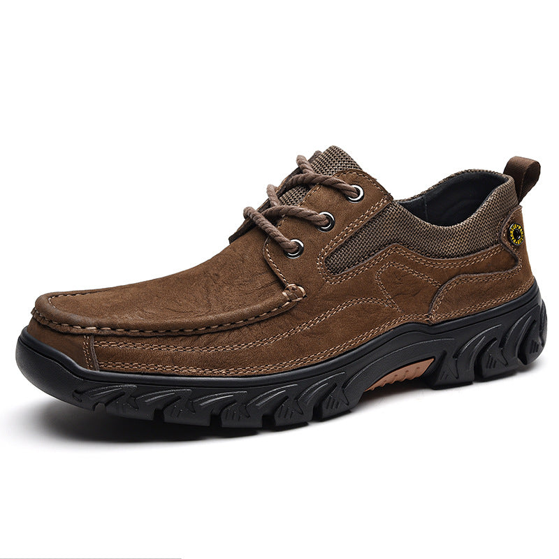 Men's Summer British Style Fashion Platform Business Leather Shoes