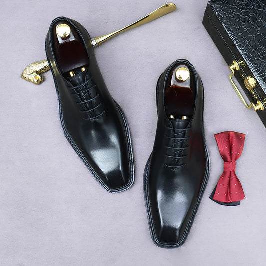 Men's Whole Groom Wedding Business Formal Wear Leather Shoes