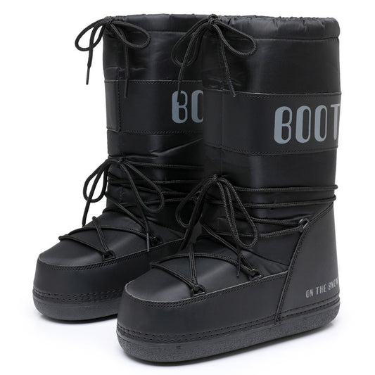 Women's Winter Ski Space Fashion Round Toe Boots