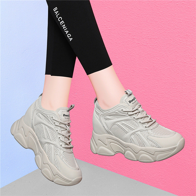 Women's Dad Mesh Running Lightweight Breathable Sports Sneakers