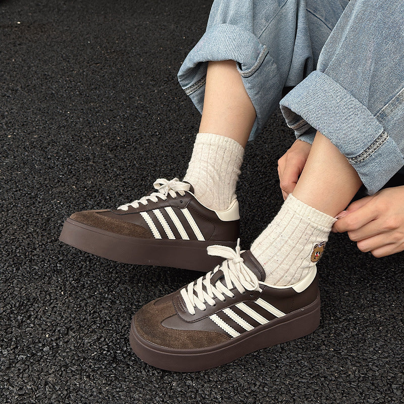 Women's Thick-soled German Training Brushed Retro Sports Casual Shoes