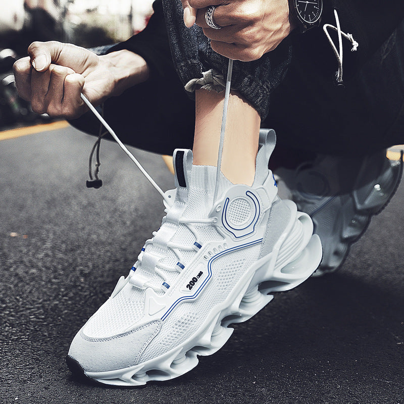 Men's Blade Warrior Flying Woven Breathable Clunky Sneakers