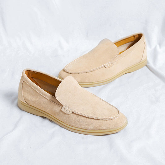Men's Autumn Slip-on Lofter Breathable Business Loafers/doug Shoes
