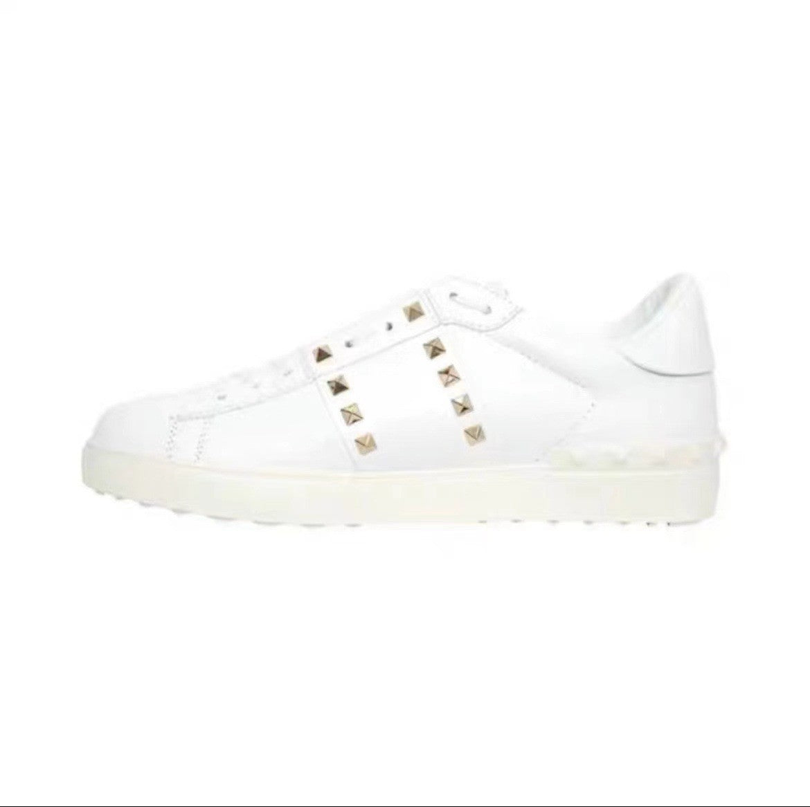 Women's & Men's Flat Platform Sports Dark Blue V Home Rivet Women's Casual Shoes