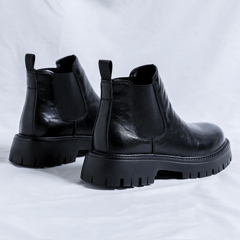 Men's Martin Height Increasing Chelsea British Style Boots