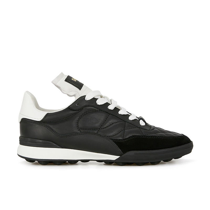 Women's Style Imported Tire Calfskin Classic Color Casual Shoes