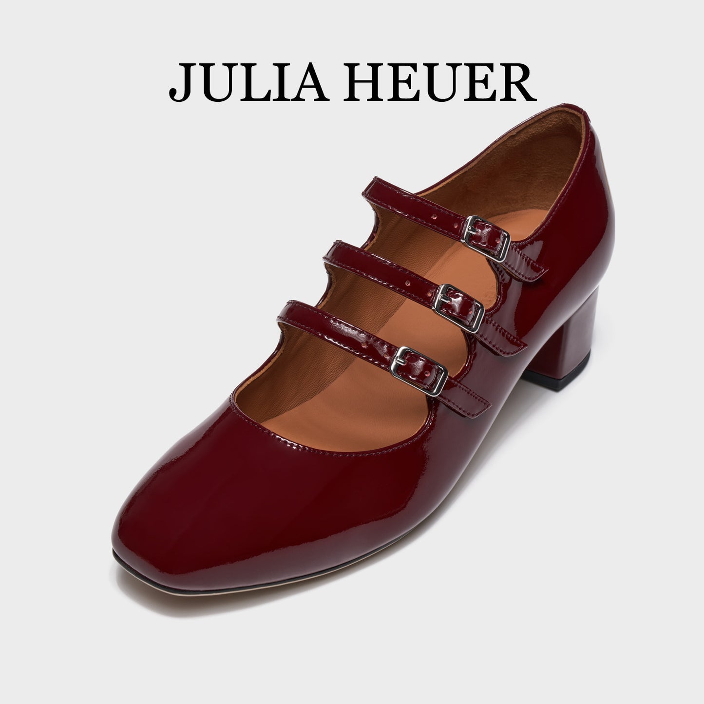 Women's & Men's Hull Buckle Mary Jane Chunky Low-cut Men's Shoes