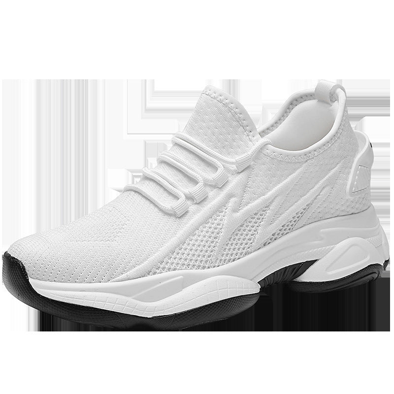 Invisible Height Increasing Insole Trendy Breathable Popular Mesh Sneakers