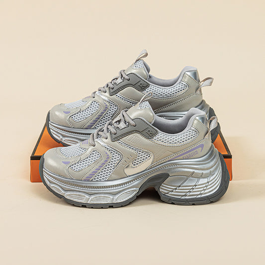 Women's Suction Film Bottom Dad Summer Thick Breathable Women's Sports Shoes