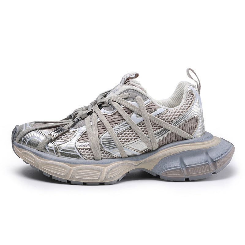 Women's Paris Spider Strap Dad Summer Versatile Mesh Sneakers