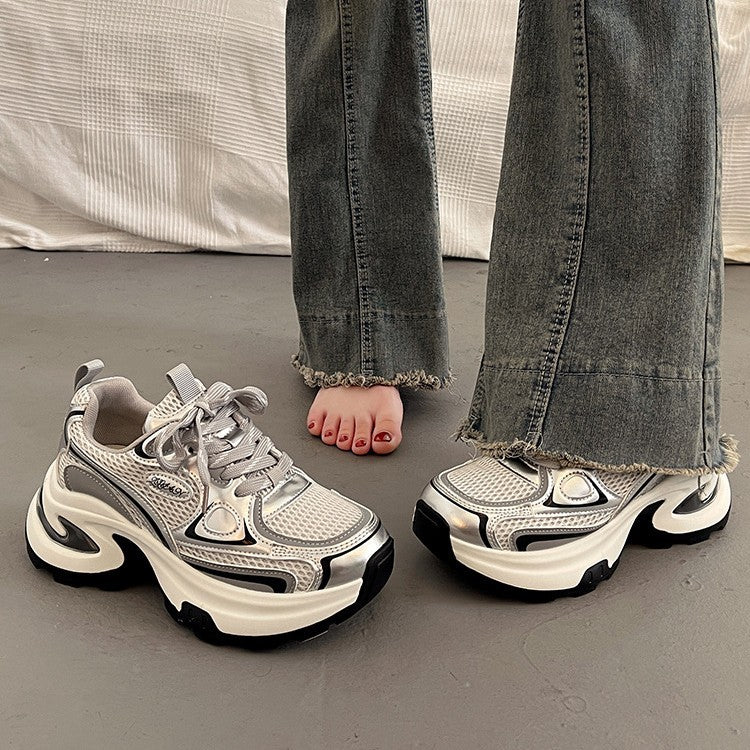 Women's Platform Dad Small Height Increasing Super Hot Autumn Women's Casual Shoes