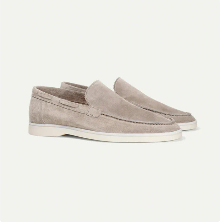 Men's Beef Tendon Soft Bottom Slip-on Driving Loafers/doug Shoes