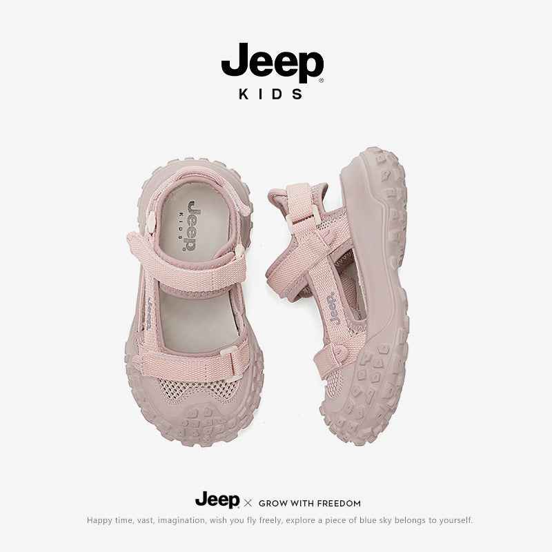 Children's Wading Soft Bottom Upstream Closed Toe Kid's Sandals