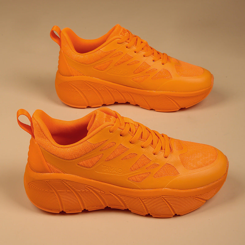 Men's Super Lightweight Marathon Running Shock Absorption Sneakers