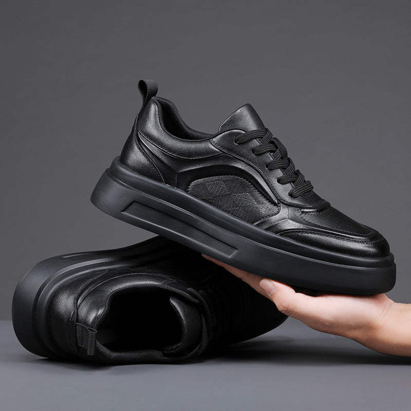 Men's Tide Autumn Sports Leisure Genuine Platform Sneakers