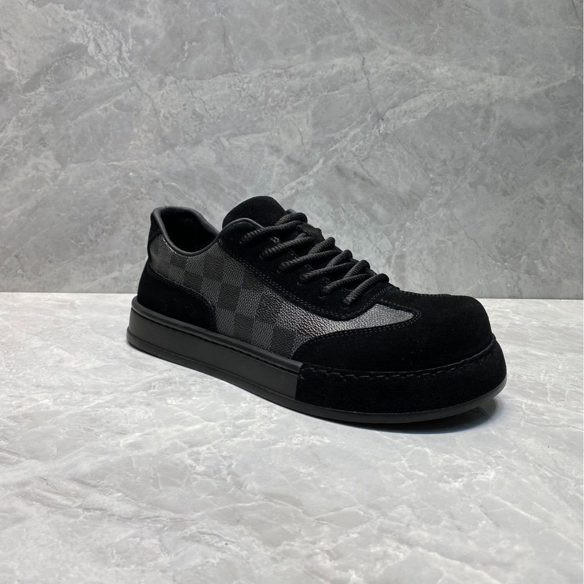 Men's German Training Reinforced Stitching Rubber Sole High-grade Comfortable Pigskin Lining Casual Shoes