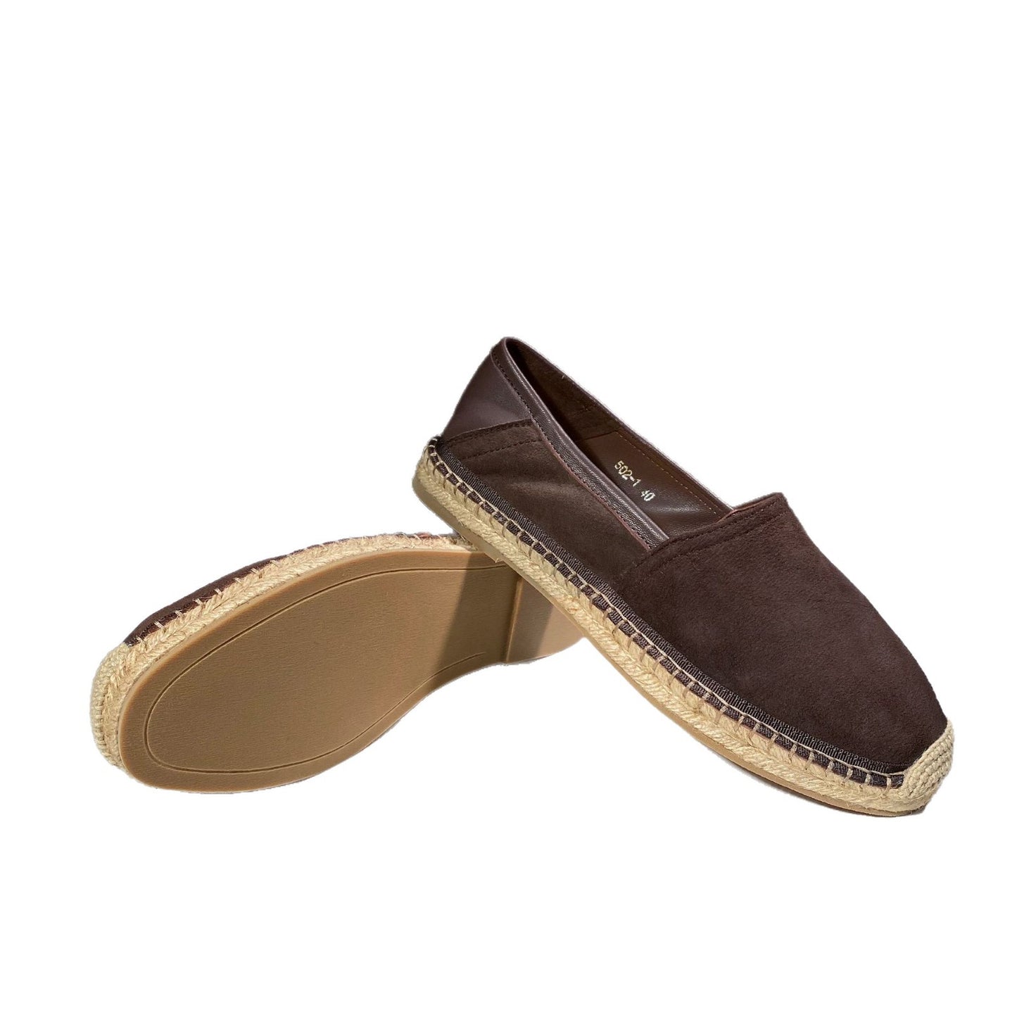 Men's Genuine Pumps Slip-on Matte Breathable Sweat Absorbing Heels