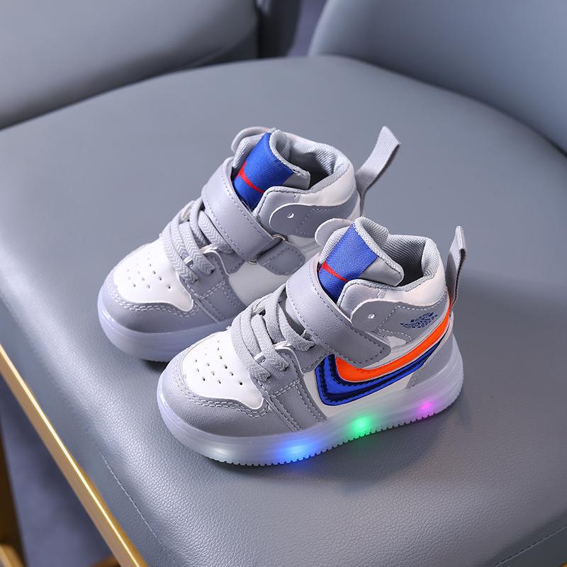 Children's Lights Boy Board Luminescent Lamp Kid's Sneakers