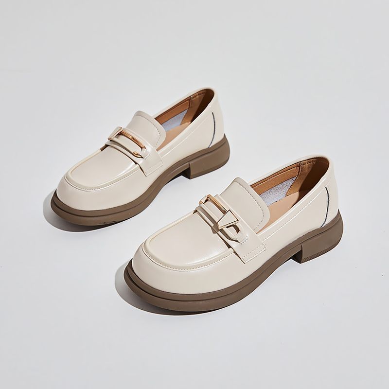 Women's Authentic British Style Soft Bottom Lightweight Slip-on Loafers