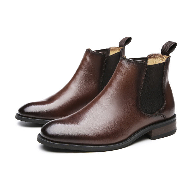 Men's Layer Cowhide Handmade Martin Genuine England Boots