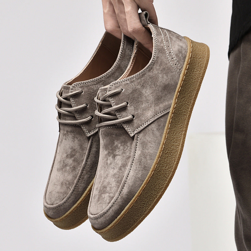 Men's Smart Flat Spring Matte Versatile Tide Men's Board Shoes