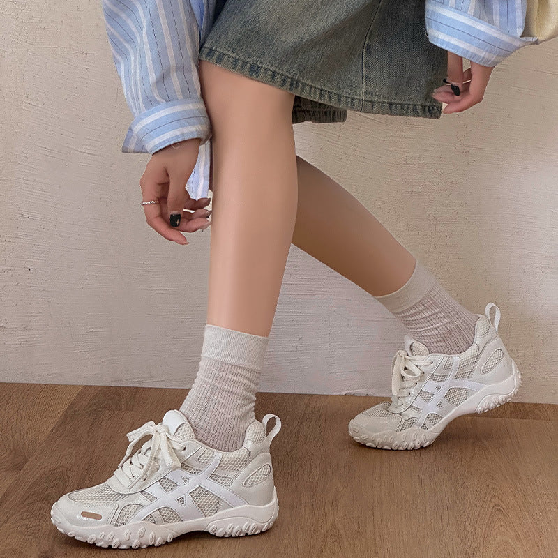 Women's Training Height Increasing Insole Small Versatile Women's Casual Shoes