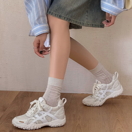 Women's Training Height Increasing Insole Small Versatile Women's Casual Shoes