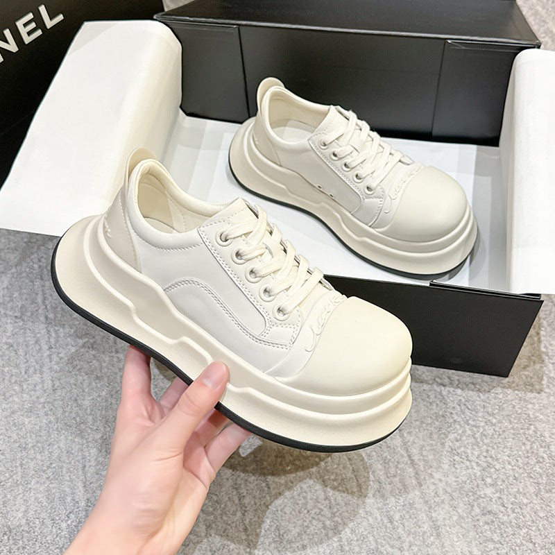 Women's Mickey Big Head American Retro Platform Height Casual Shoes