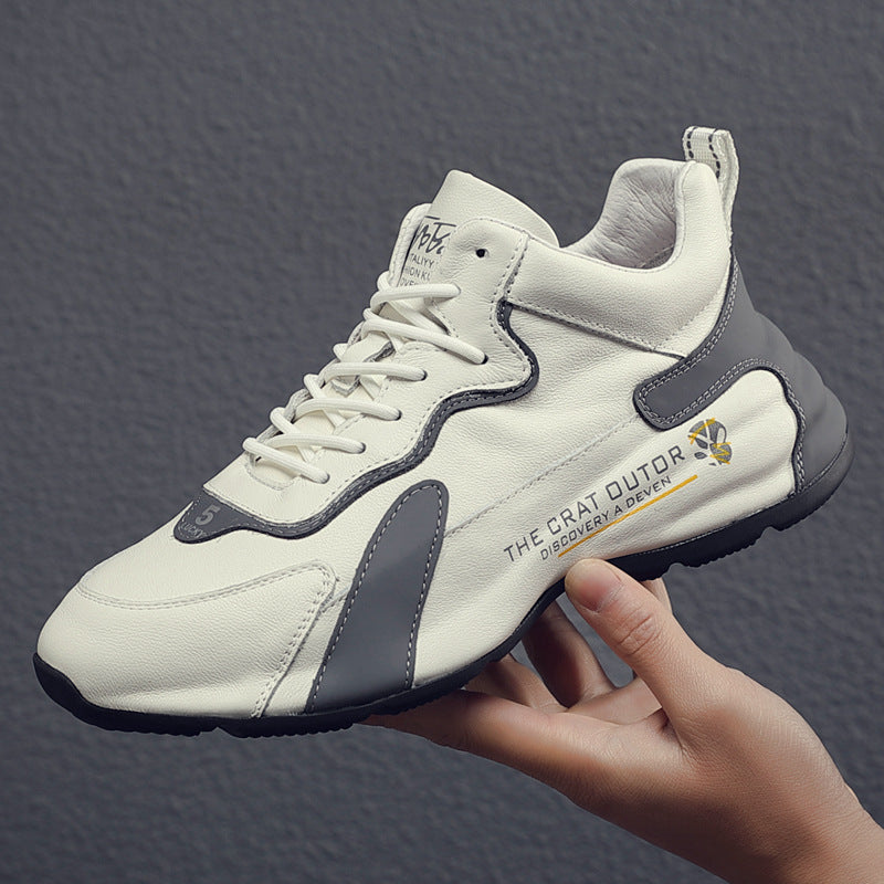 Men's Authentic Clunky Height Increasing Insole Bag Men's Sports Shoes