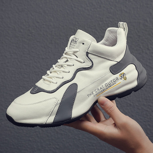 Men's Authentic Clunky Height Increasing Insole Bag Men's Sports Shoes