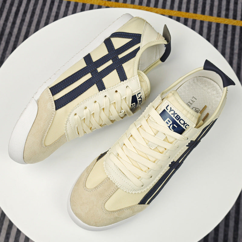 Men's Summer Plus Size Sports White Widen Sneakers