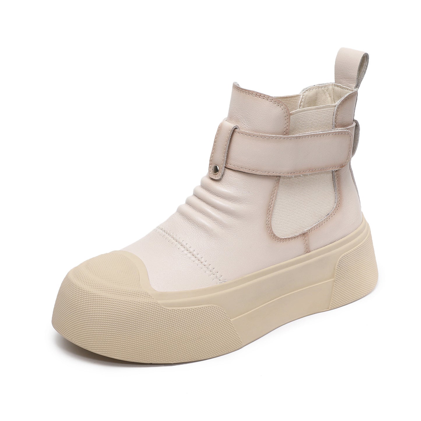 Women's Outdoor Platform Early Autumn Genuine Chelsea Women's Leather Boots