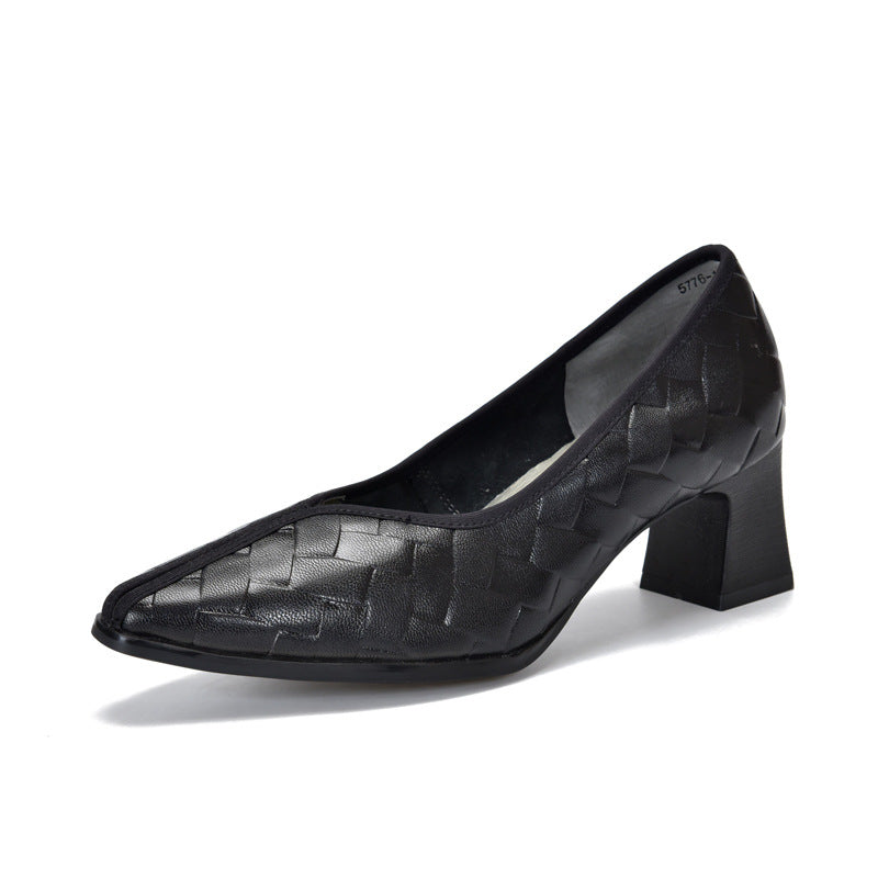 Women's Can Be Combined Authentic High Pointed Women's Shoes