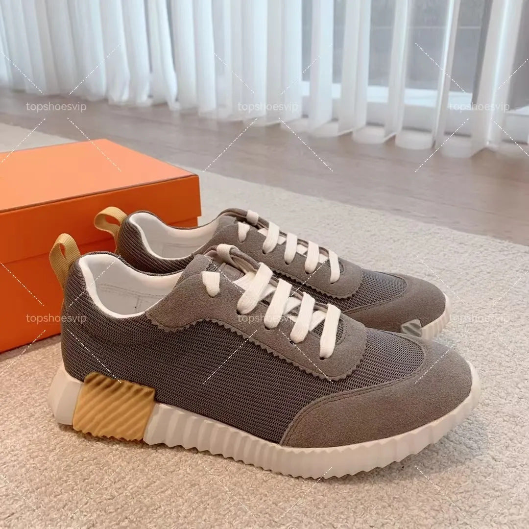 Women's Couples Fashion Genuine Running Surface Sneakers