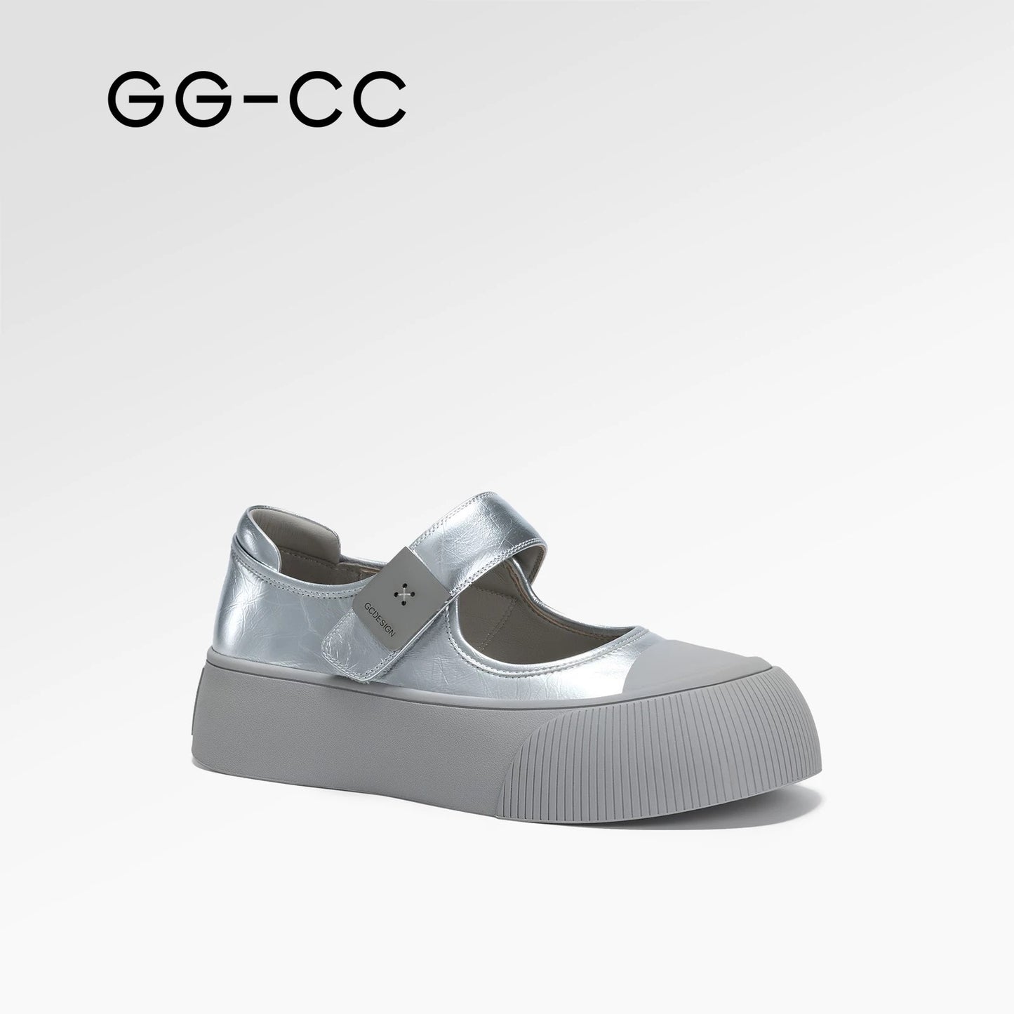 Galaxy Shimmer Summer Mary Jane Sier Platform Ballet Pumps Sandals