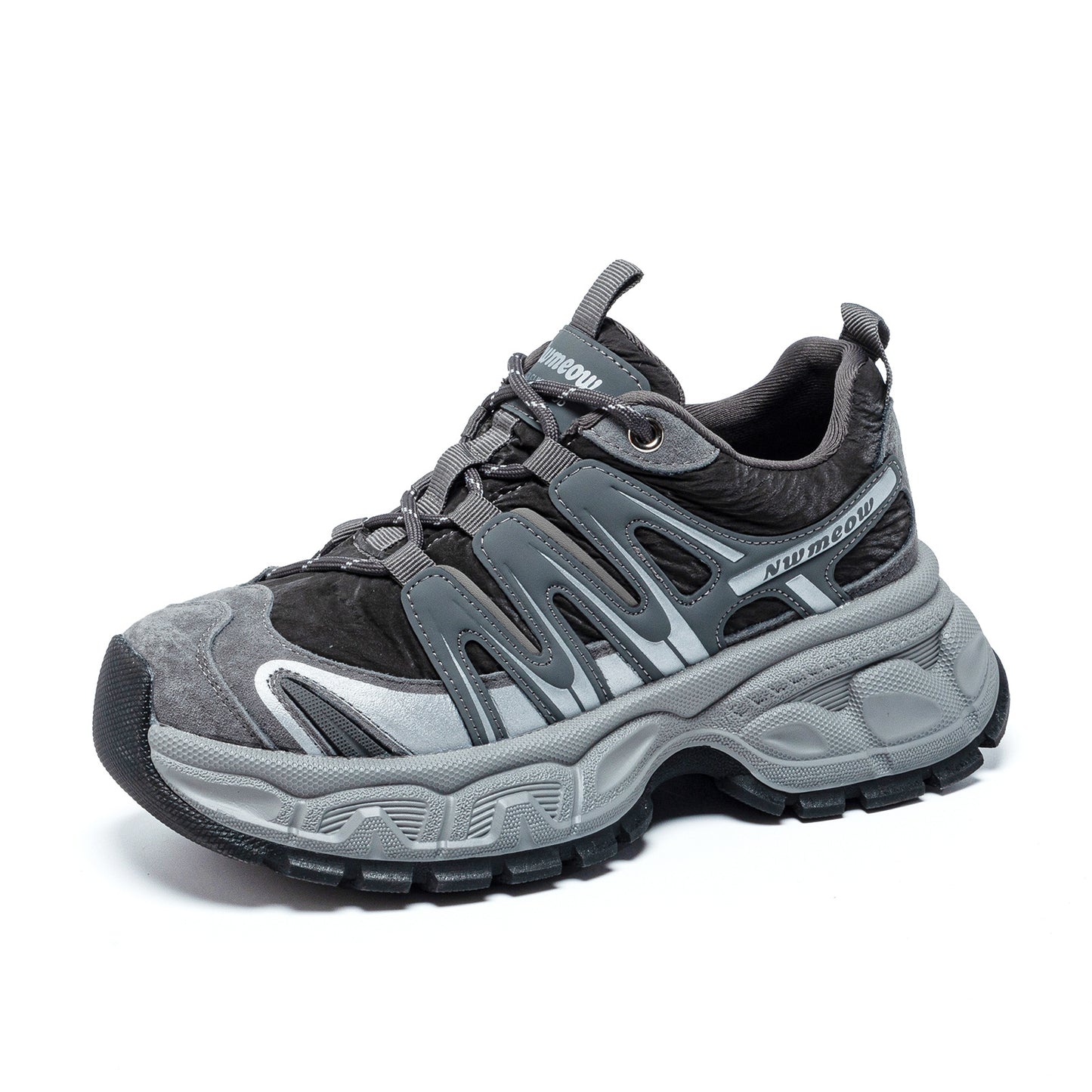 Women's Spring Platform Height Increasing Breathable Sports Sneakers