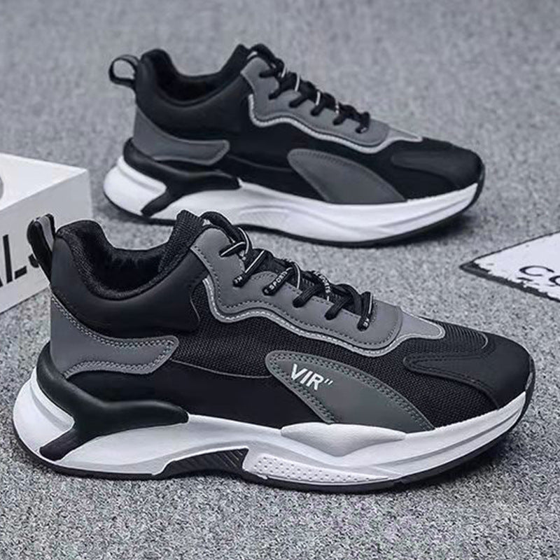 Men's Oversized Large Widened Fat Foot Dad Sneakers