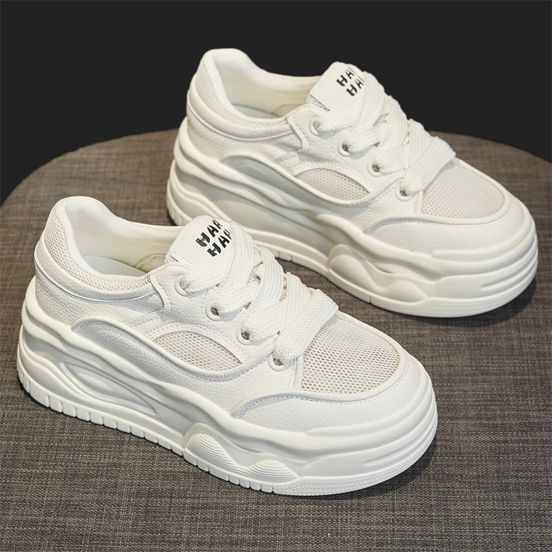 Women's Super Popular Thick-soled White Sports Classic Women's Casual Shoes