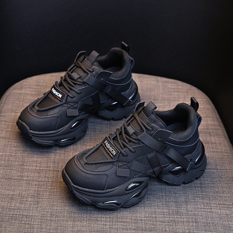Women's Thick-soled Daddy Sports Small Versatile Height Increasing Sneakers