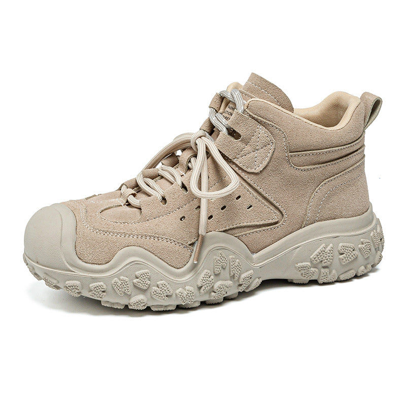 Women's Platform Martin Genuine Summer Short Retro Outdoor Women's Leather Boots