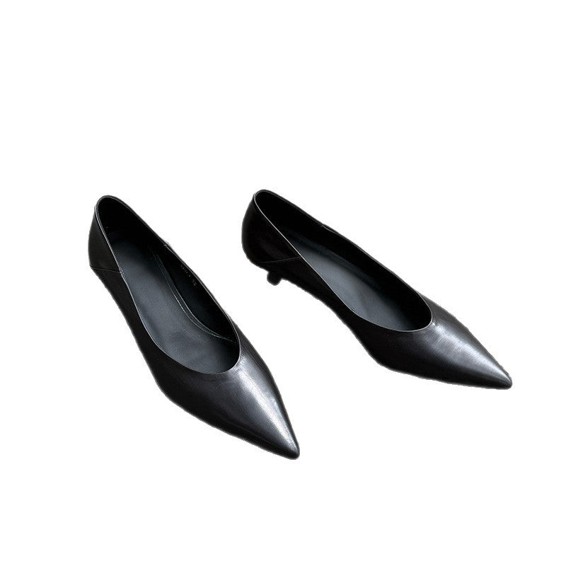 Women's Simple Authentic Pumps Shallow Mouth Soft Bottom Low Women's Fashion Shoes