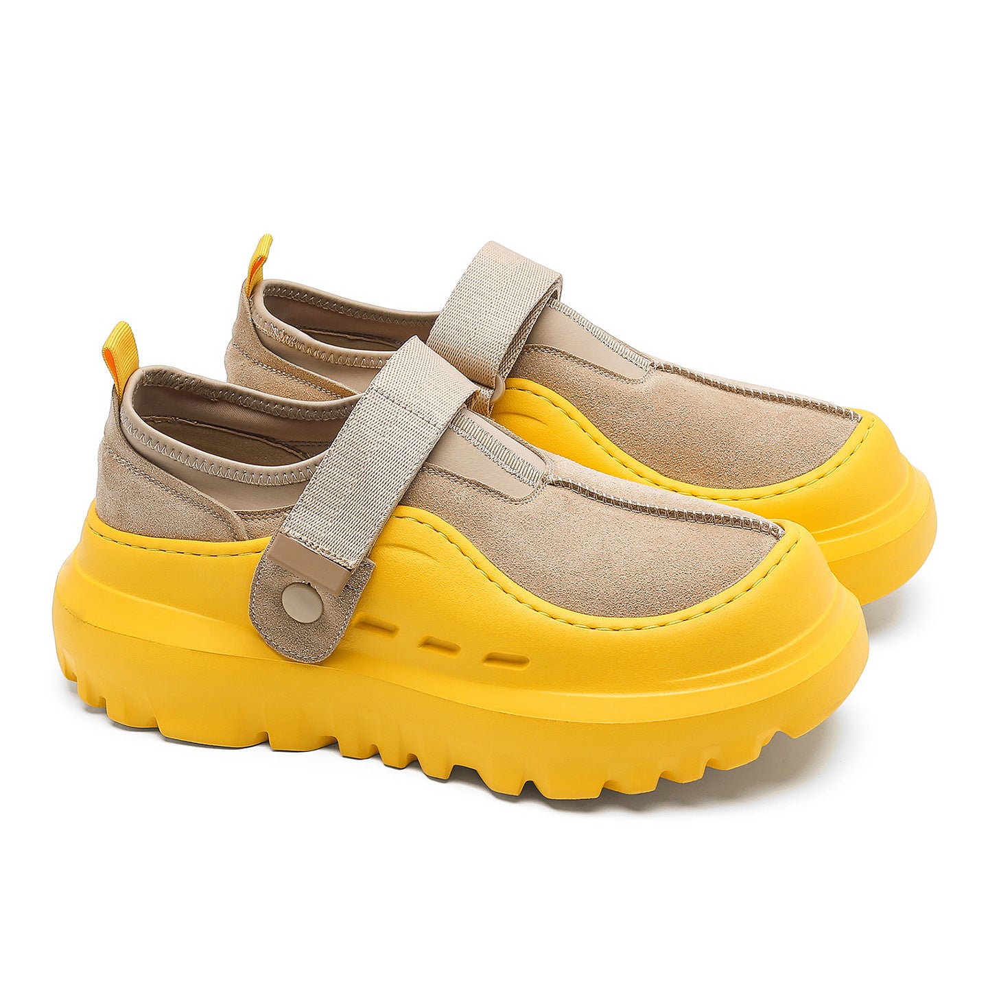 Women's & Men's Thick Bottom Slip-on Lazy Lovers Heighten Counter Casual Shoes