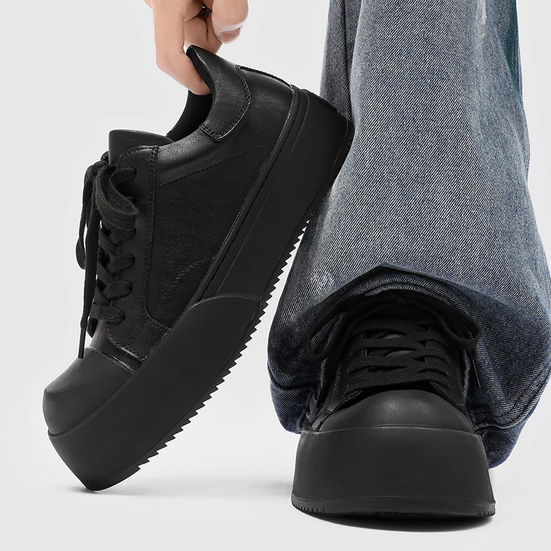 Men's Design Simple Personalized Platform Trendy Men's Casual Shoes